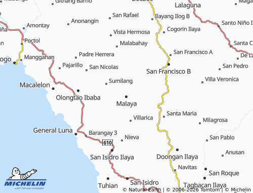 MICHELIN Malaya map - ViaMichelin