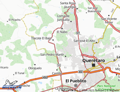 MICHELIN Punta Norte, Alba map - ViaMichelin