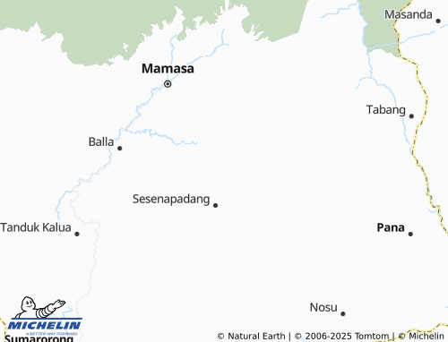 MICHELIN Marampan Orobua map - ViaMichelin
