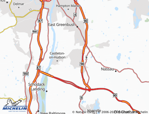 MICHELIN Castleton map - ViaMichelin