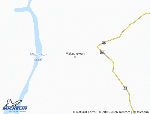 MICHELIN Matachewan map - ViaMichelin