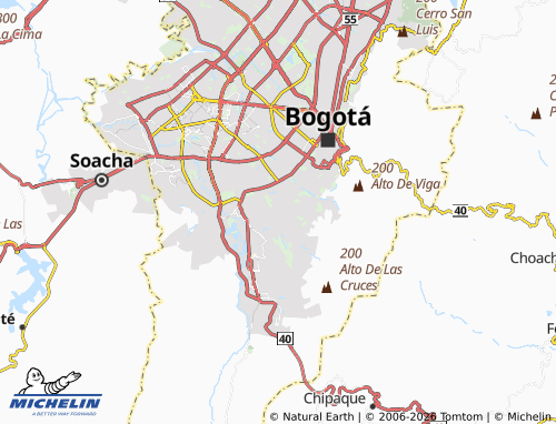 Carte MICHELIN Las Lomas - ViaMichelin