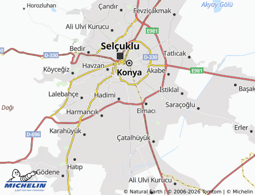 Mappa MICHELIN Uluğbey - ViaMichelin