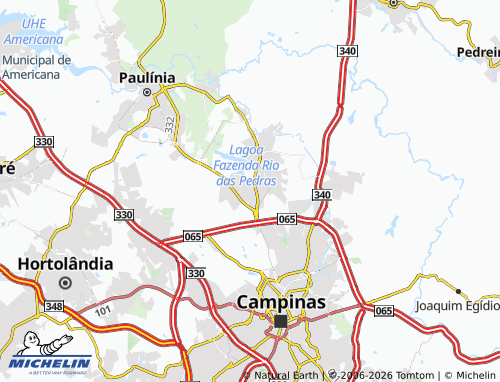 Mapa MICHELIN Barão Geraldo - ViaMichelin