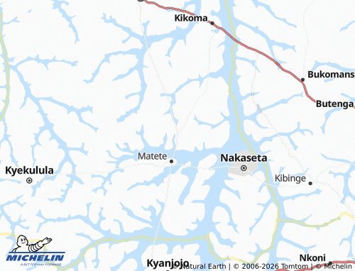 Mappa MICHELIN Kabulasoke - ViaMichelin