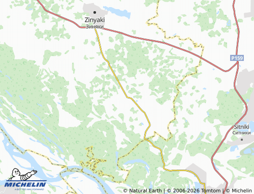 MICHELIN-Landkarte Zarubino - ViaMichelin