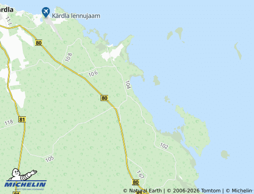 Kaart MICHELIN Hellamaa - ViaMichelin