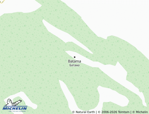 MICHELIN-Landkarte Batama - ViaMichelin