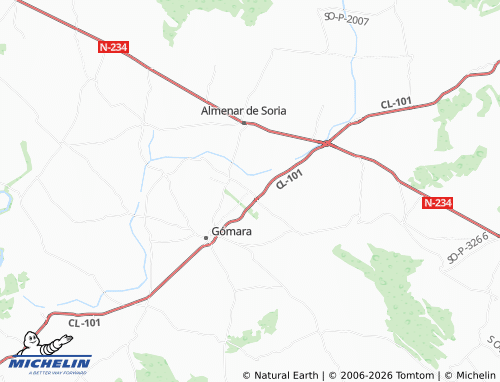 MICHELIN Buberos map - ViaMichelin