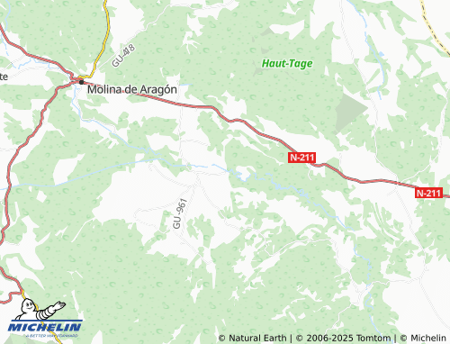 MICHELIN Chera map - ViaMichelin