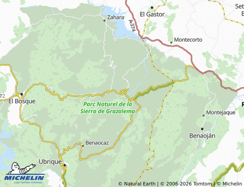 Mappa MICHELIN Grazalema - ViaMichelin