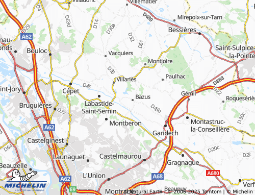 MICHELIN La Mothe map - ViaMichelin