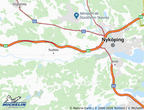 Carte MICHELIN Bergshammar - ViaMichelin
