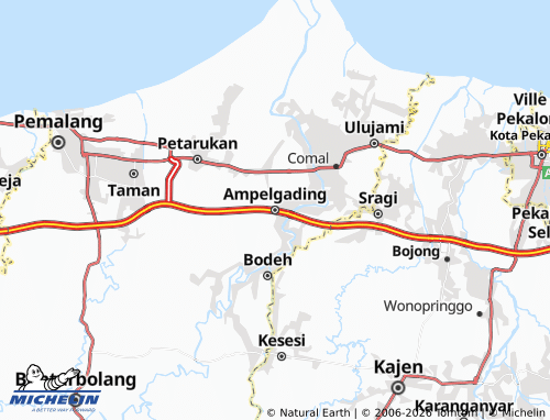 MICHELIN-Landkarte Ampelgading - ViaMichelin