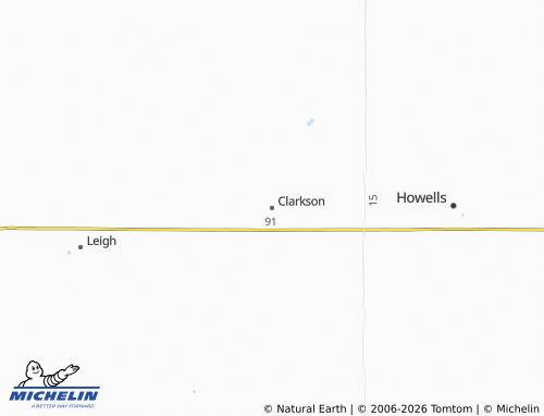 Mapa MICHELIN Clarkson - ViaMichelin