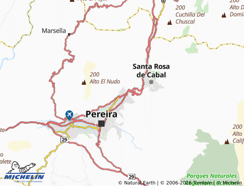 Carte MICHELIN Bosques de La Acuarela VI - ViaMichelin
