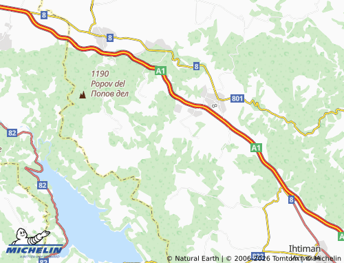 Mappa MICHELIN Kostadinkino - ViaMichelin
