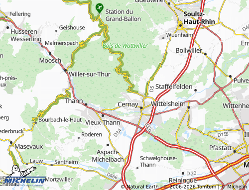 Mapa MICHELIN Steinbach - ViaMichelin