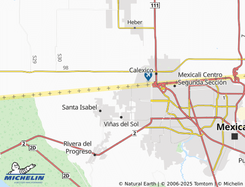 Mapa MICHELIN Villas del Paraíso - ViaMichelin