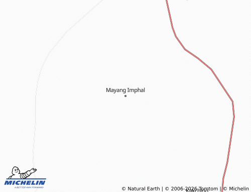 MICHELIN-Landkarte Mayang Imphal - ViaMichelin