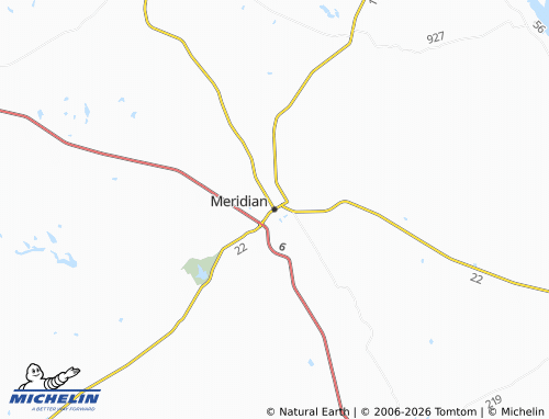 Carte MICHELIN Meridian - ViaMichelin