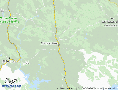 Kaart MICHELIN Constantina - ViaMichelin