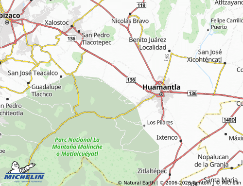 Mapa MICHELIN José María Morelos - ViaMichelin
