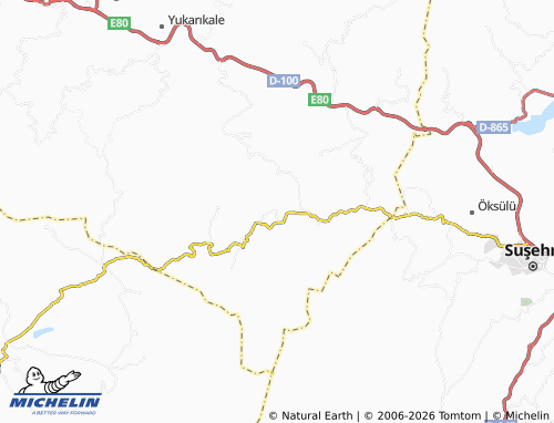 Mappa MICHELIN Çiçeközü - ViaMichelin