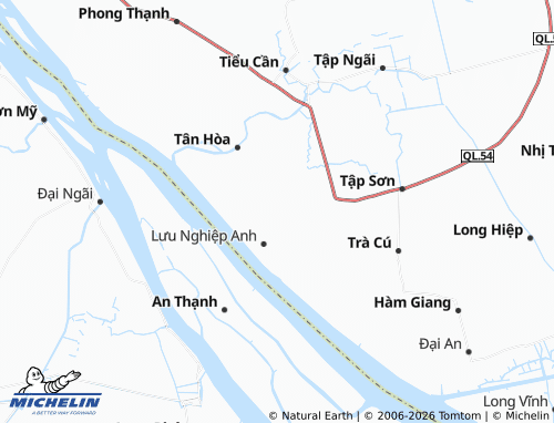 Mapa MICHELIN An Quảng Hữu - ViaMichelin