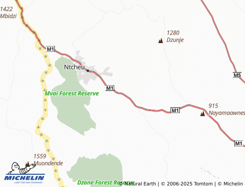 MICHELIN Bangala map - ViaMichelin