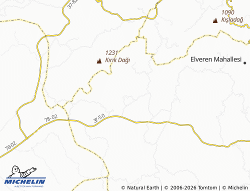 MICHELIN Koççuğaz map - ViaMichelin
