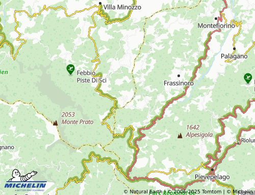 MICHELIN Gazzano map - ViaMichelin