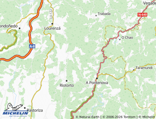 MICHELIN O Acevro map - ViaMichelin