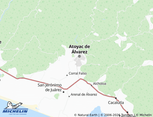 Mapa MICHELIN Silvestre Mariscal - ViaMichelin