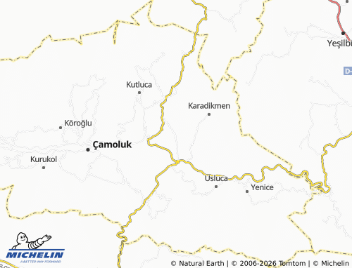 MICHELIN Kaledere map - ViaMichelin