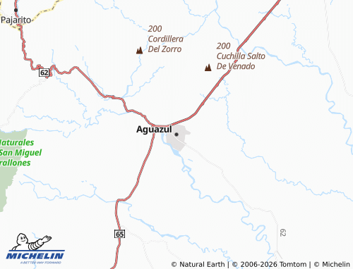Mapa MICHELIN Aguazul - ViaMichelin