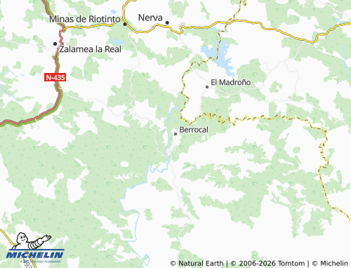 MICHELIN-Landkarte Berrocal - ViaMichelin