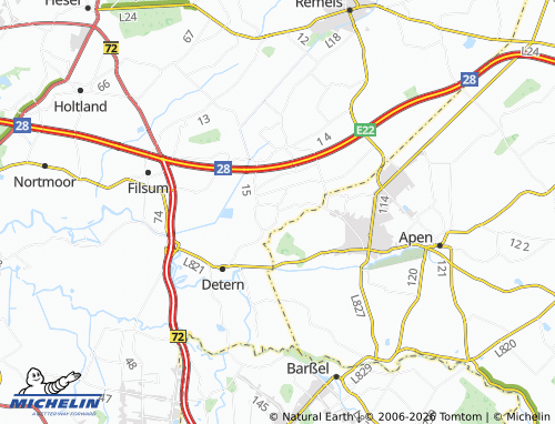 Mapa MICHELIN Deternerlehe - ViaMichelin