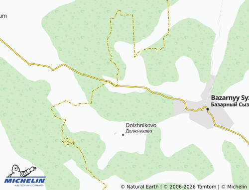 MICHELIN-Landkarte Dubki - ViaMichelin
