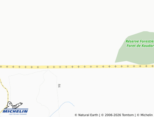 Mapa MICHELIN Mballo Kounda I - ViaMichelin