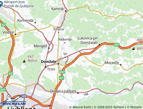 Mappa MICHELIN Dob - ViaMichelin