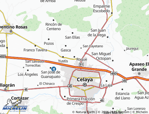 Mapa MICHELIN Roque - ViaMichelin