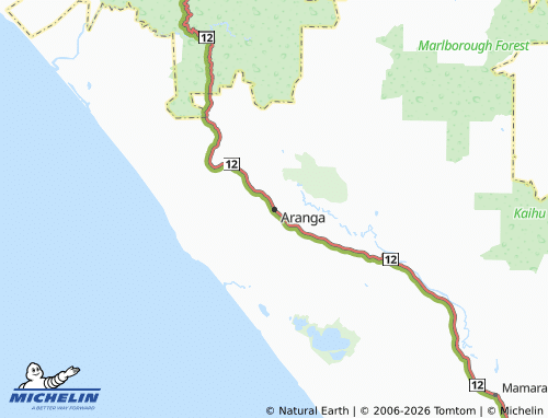Mapa MICHELIN Aranga - ViaMichelin