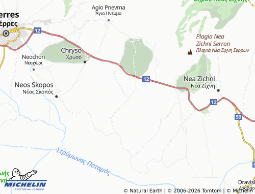 Carte MICHELIN Toumpa - ViaMichelin