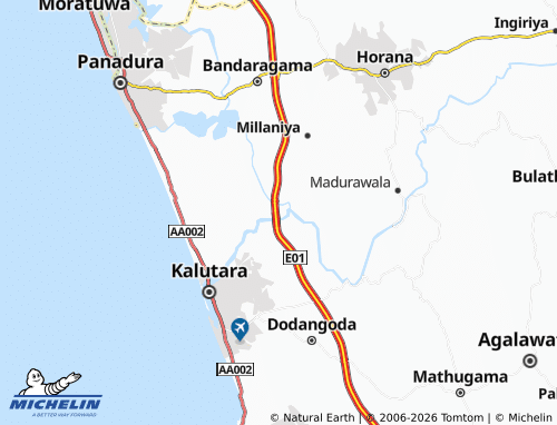 Mappa MICHELIN Diyagama - ViaMichelin