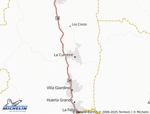 Carte MICHELIN La Cumbre - ViaMichelin