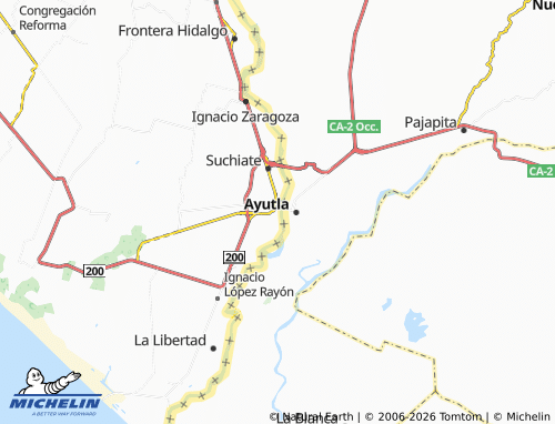Mapa MICHELIN El Rosario - ViaMichelin