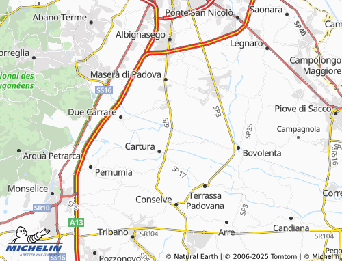 MICHELIN Cagnola map - ViaMichelin