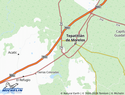 Mapa MICHELIN Valle Real - ViaMichelin