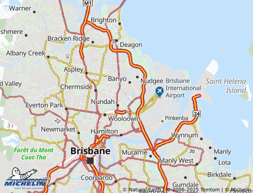 MICHELIN Northgate map - ViaMichelin